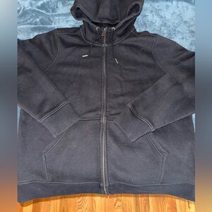 Carhartt Men's Black Zip-Up Sweater